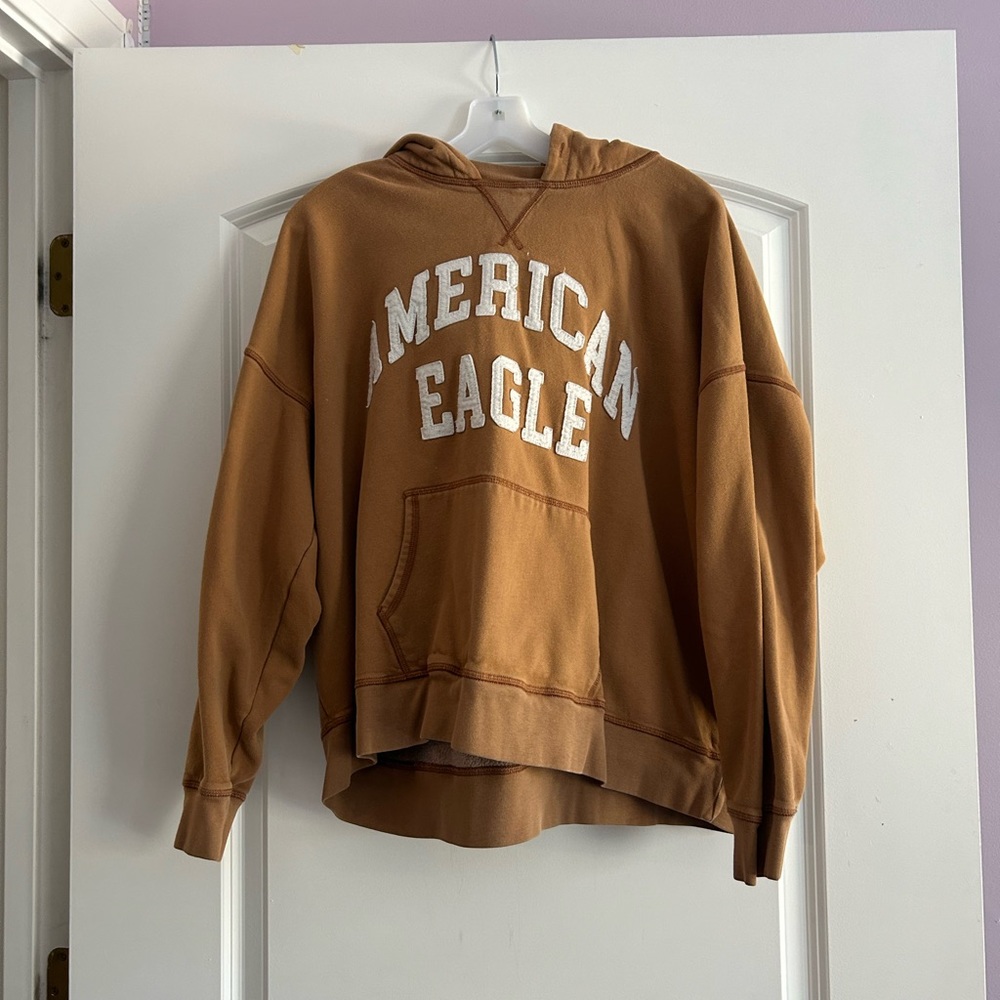 American Eagle Orange Sweatshirt